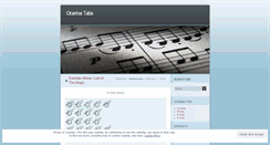 Desktop Screenshot of ocarina-tabs.com